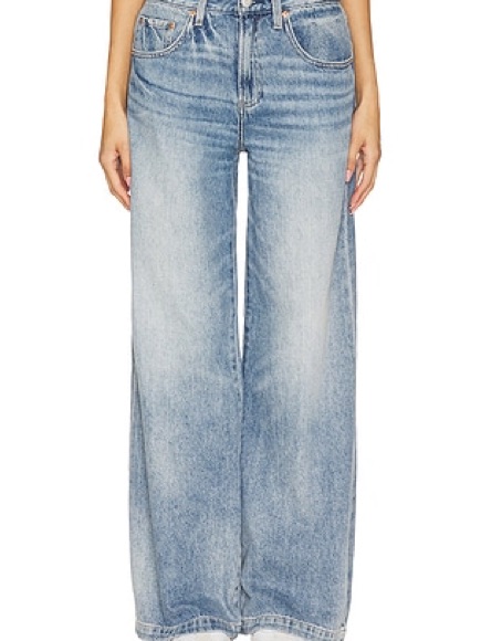 Pistola Wide Leg Women’s Jeans In Light Blue